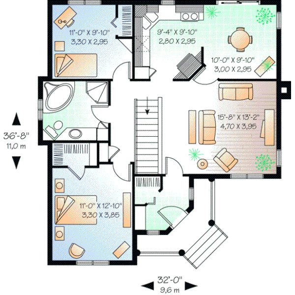 Main Floor Plan: 5-786