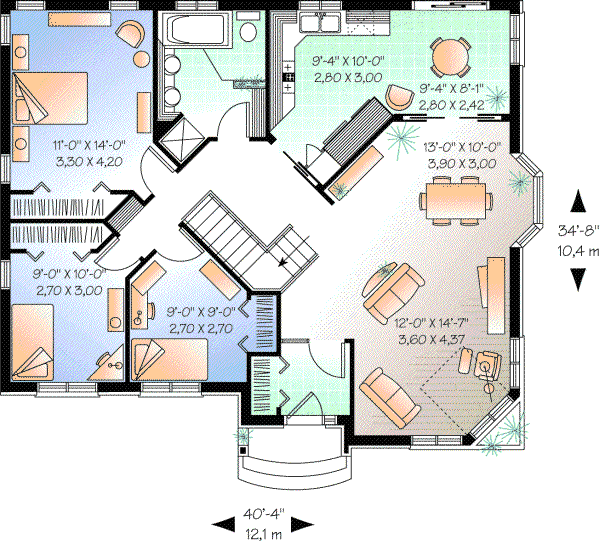 Main Floor Plan: 5-787