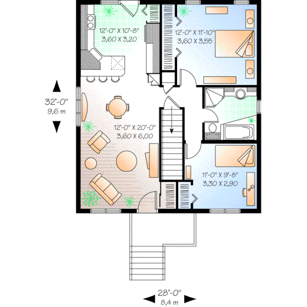 Main Floor Plan: 5-788