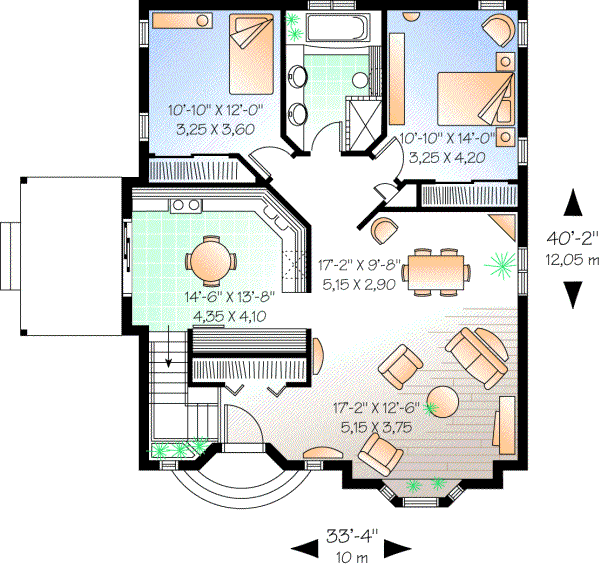 Main Floor Plan: 5-792