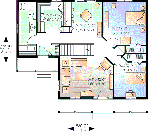 Main Floor Plan: 5-796