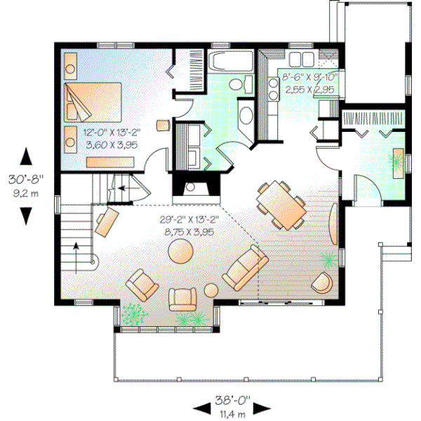 Main Floor Plan: 5-798