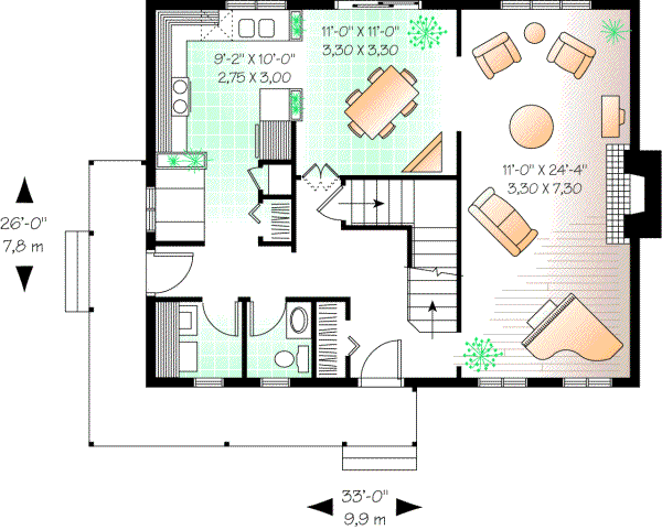 Main Floor Plan: 5-799
