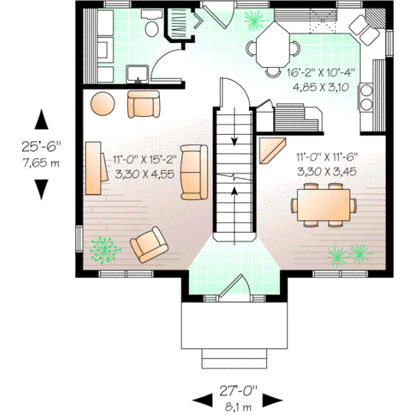Main Floor Plan: 5-815