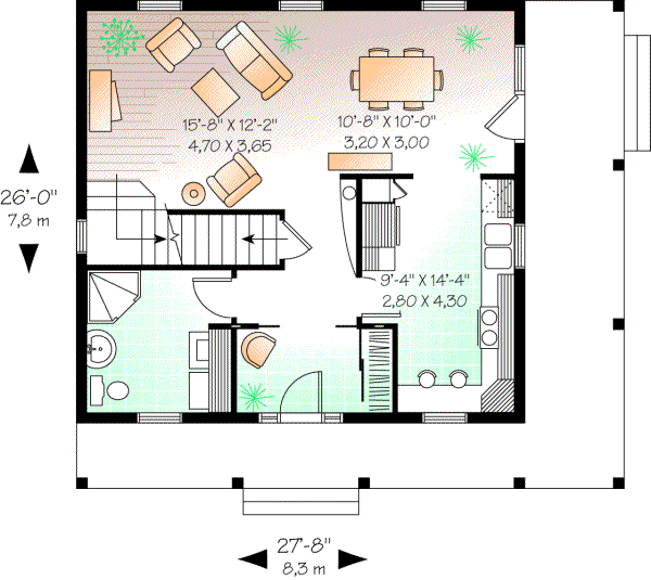 Main Floor Plan: 5-816