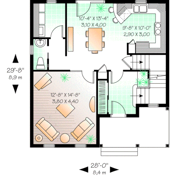 Main Floor Plan: 5-820