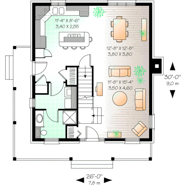 Main Floor Plan: 5-821