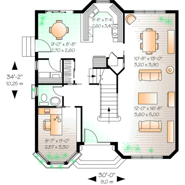 Main Floor Plan: 5-823