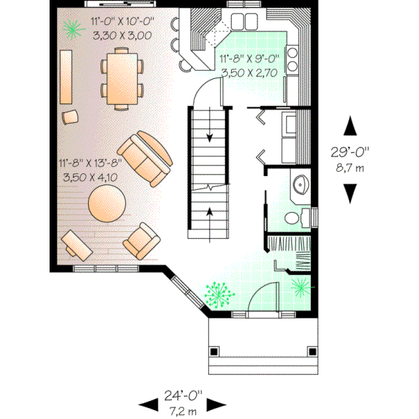 Main Floor Plan: 5-824