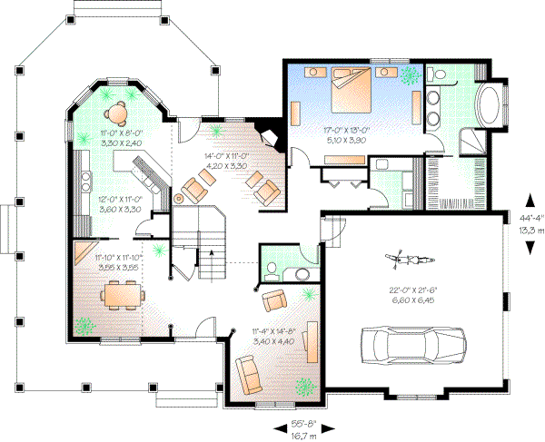 Main Floor Plan: 5-833