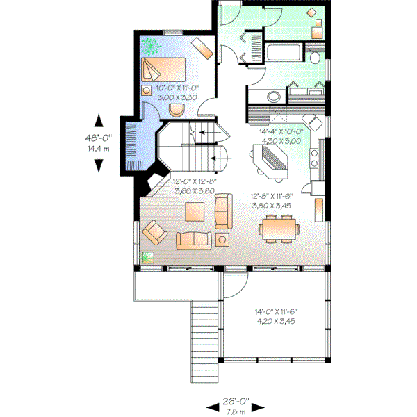 Main Floor Plan: 5-836