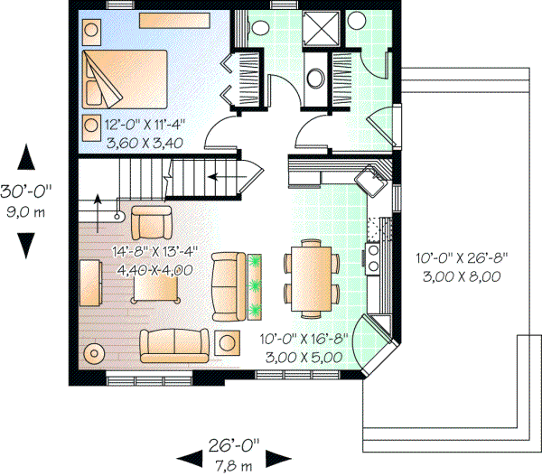 Main Floor Plan: 5-838