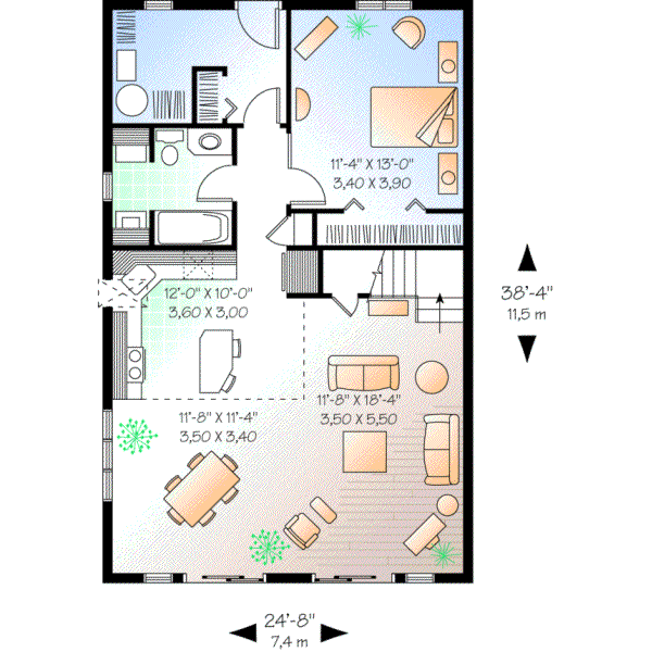 Main Floor Plan: 5-840