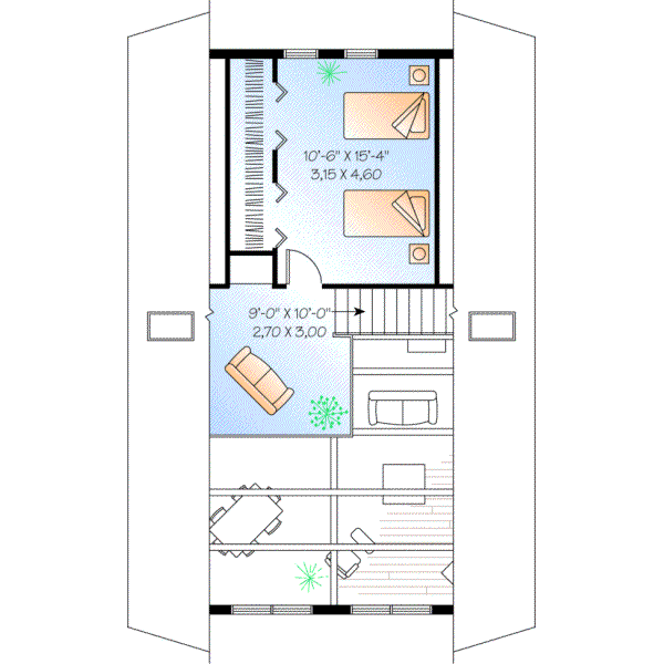 Upper/Second Floor Plan:5-840