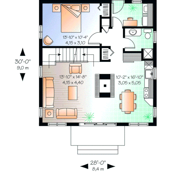 Main Floor Plan: 5-841