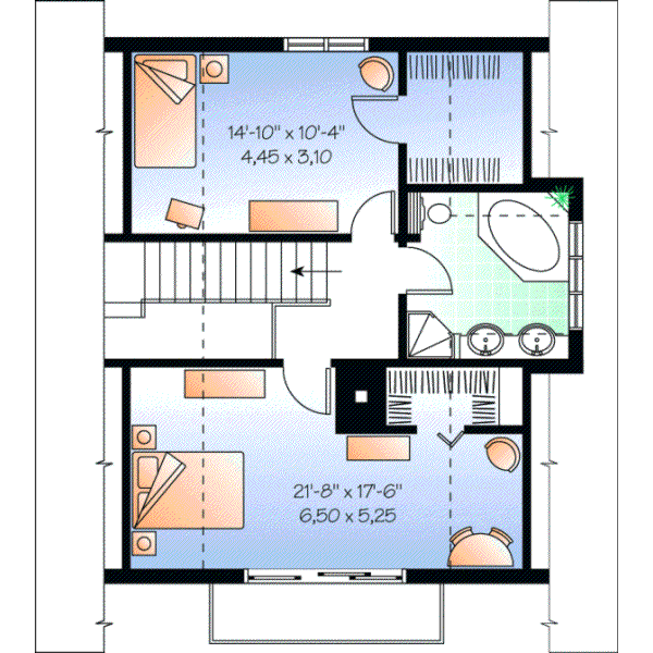 Upper/Second Floor Plan:5-841