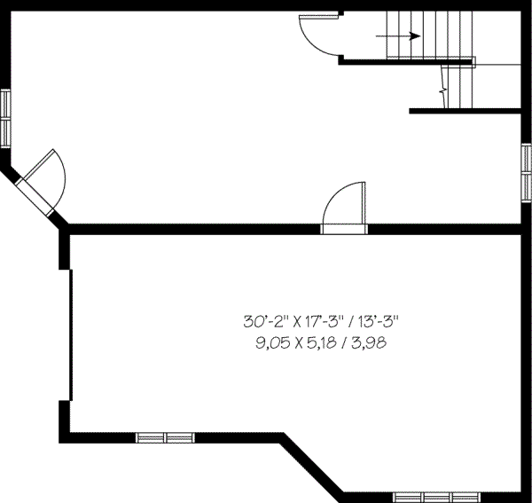 Lower Floor Plan: 5-842