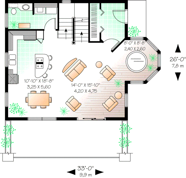 Main Floor Plan: 5-843
