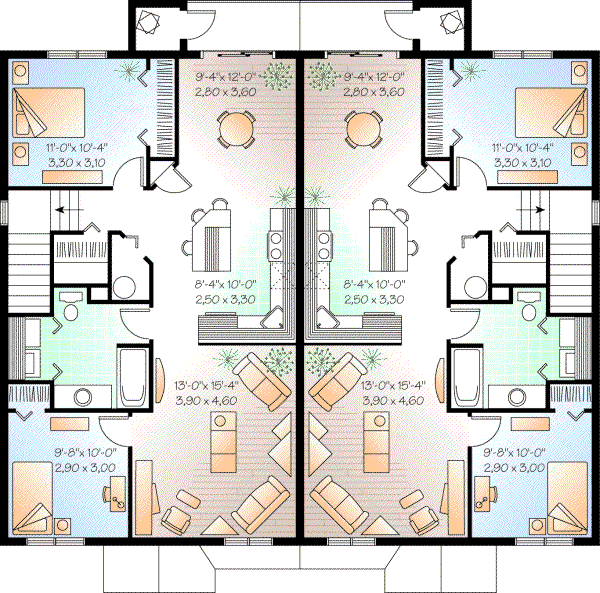 Upper/Second Floor Plan: 5-851