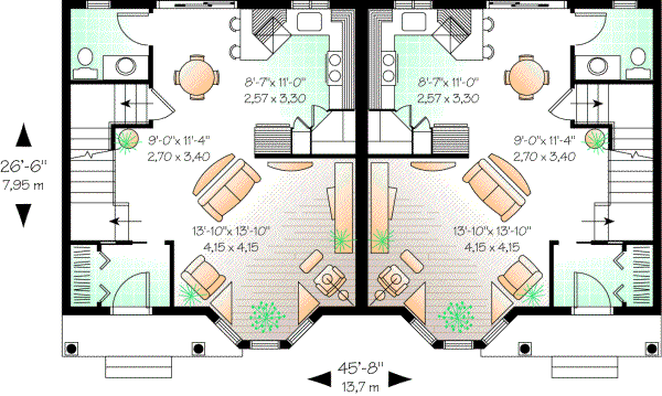 Main Floor Plan: 5-852