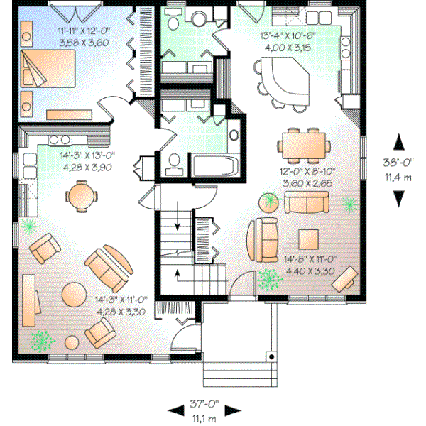 Main Floor Plan: 5-855