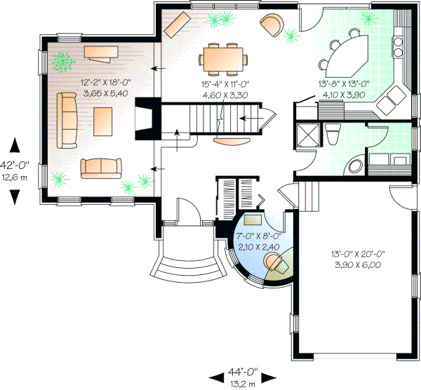 Main Floor Plan: 5-857