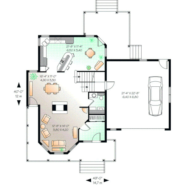 Main Floor Plan: 5-858
