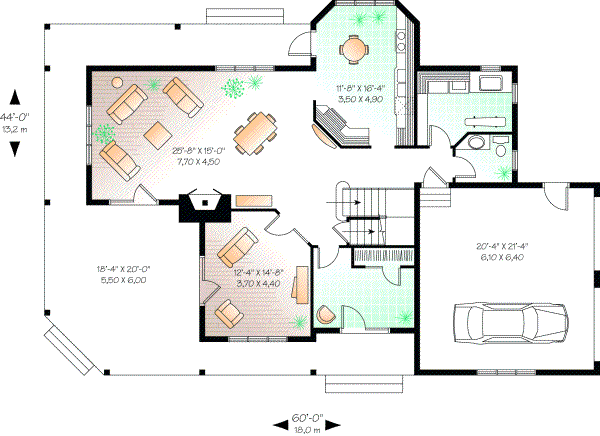 Main Floor Plan: 5-862