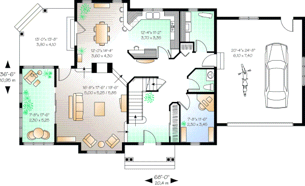 Main Floor Plan: 5-863