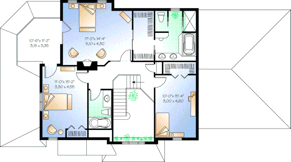 Upper/Second Floor Plan: 5-863