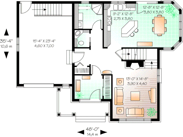 Main Floor Plan: 5-865