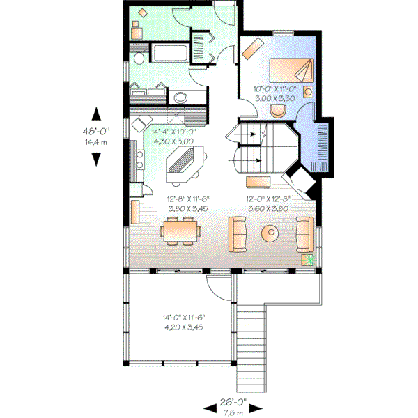 Main Floor Plan: 5-866