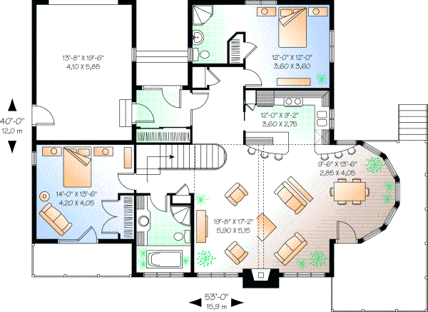 Main Floor Plan: 5-868