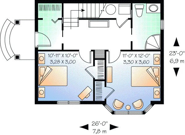 Main Floor Plan: 5-869