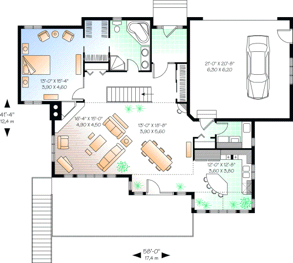 Main Floor Plan: 5-870
