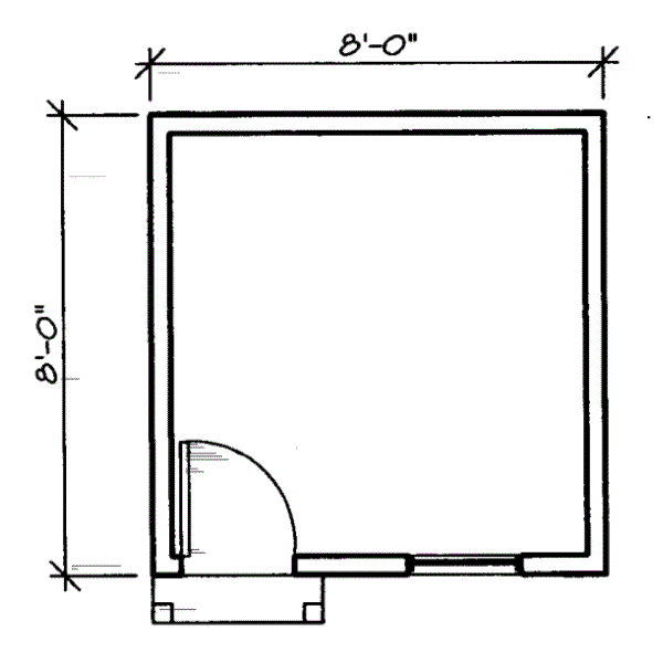 Main Floor Plan: 5-888