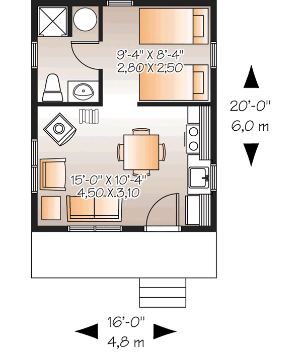 Main Floor Plan: 5-892