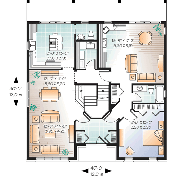 Main Floor Plan: 5-899