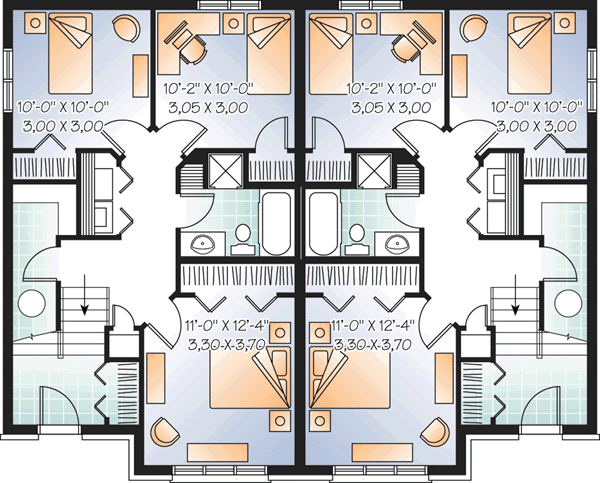 Lower Floor Plan: 5-903
