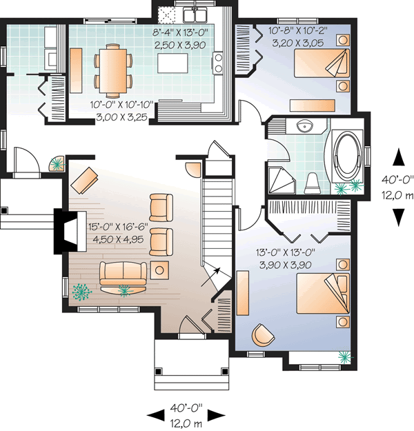 Main Floor Plan: 5-907