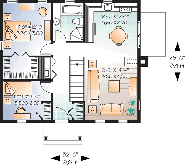 Main Floor Plan: 5-910