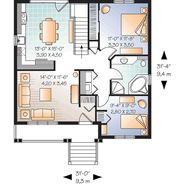 Main Floor Plan: 5-912