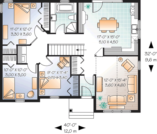 Main Floor Plan: 5-916