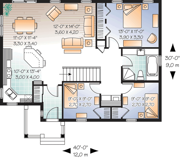 Main Floor Plan: 5-917