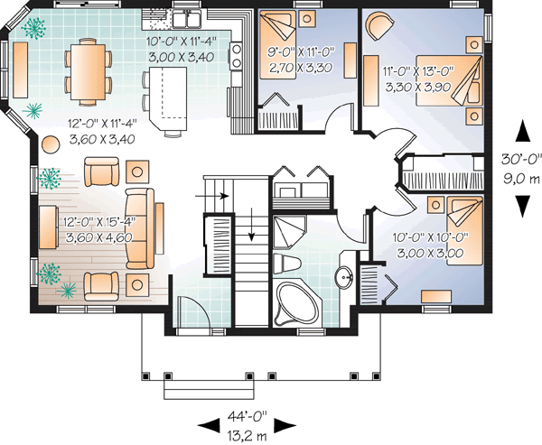Main Floor Plan: 5-918