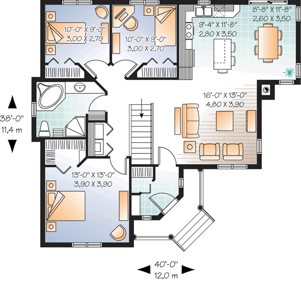 Main Floor Plan: 5-919