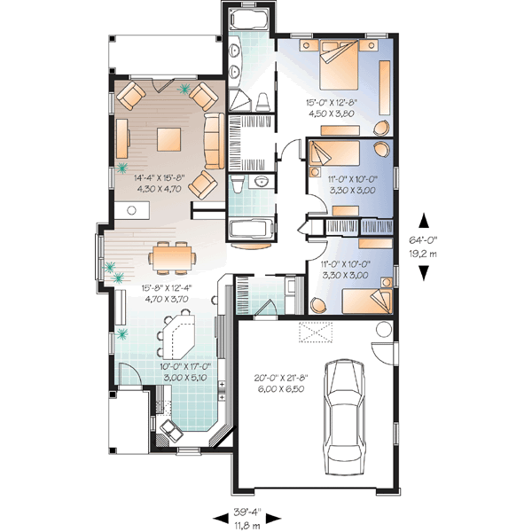 Main Floor Plan: 5-920