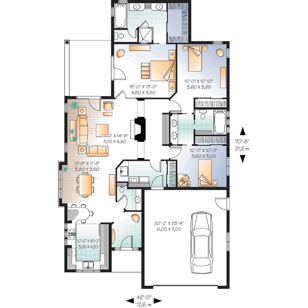 Main Floor Plan: 5-923