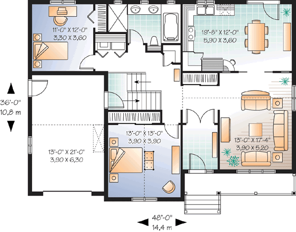 Main Floor Plan: 5-931