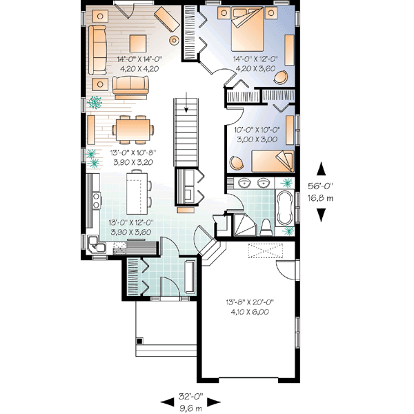 Main Floor Plan: 5-933